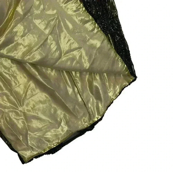 Y2K Je Matadi 100% Silk Beaded Ombré Mermaid Skirt And Halter Top Size Small - Picture 6 of 16